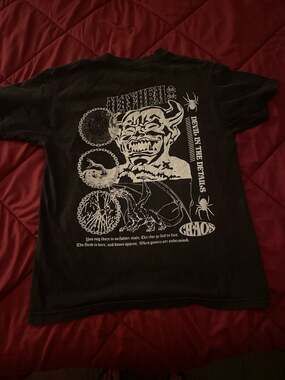 Vitriol 'Mayhem' Devil in the Details Graphic T-Shirt